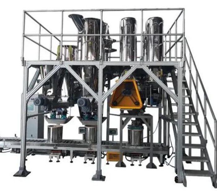 Weighing and batching conveying system